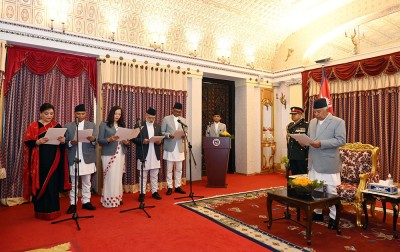 नवनियुक्त पाँच देशका राजदूतले लिए पद तथा गोपनियताको शपथ