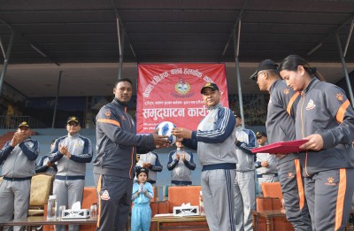 सशस्त्र प्रहरी बल नेपालमा पहिलो पटक ग्रासरुट फुटवल प्रशिक्षण संचालन