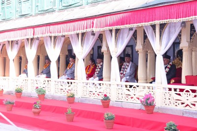 राष्ट्रपति, प्रधानमन्त्रीसहितको उपस्थितिमा हनुमान ढोकामा वसन्त श्रवण