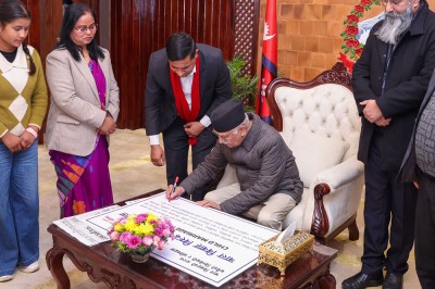 बाल विवाह मुक्त नेपाल राष्ट्रिय अभियानलाई प्रधानमन्त्रीको शुभकामना