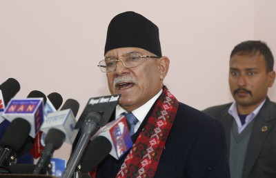 सुशासनका लागि राजनीतिक नेतृत्वको नियत र निष्ठा स्पष्ट हुनुपर्छ- प्रचण्ड