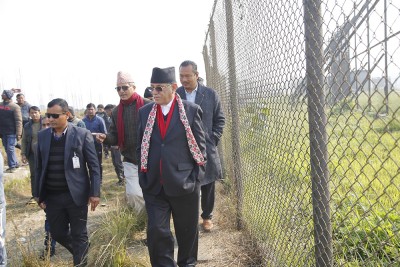 गिरिजाप्रसाद कोइराला अन्तर्राष्ट्रिय रंगशाला छिटो सम्पन्न गर्न सरकारले ध्यान देओस्- प्रचण्ड