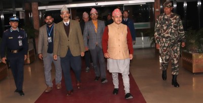 अन्तर्राष्ट्रिय शान्ति सम्मेलनमा भाग लिन उपप्रधानमन्त्री खड्का लागे घाना