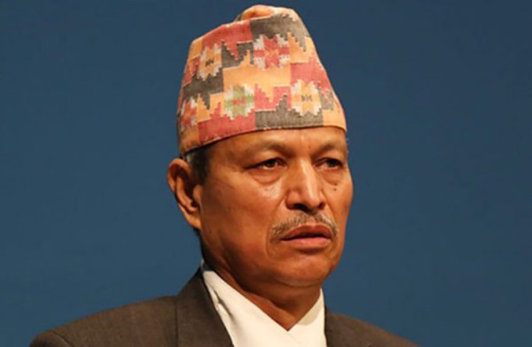 भीम रावलले बुधबार पत्रकार सम्मेलन गर्दै