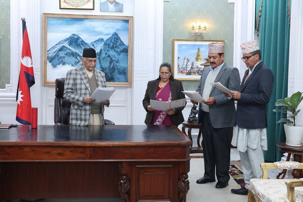 तीन विश्वविद्यालयका उपकुलपतिले लिए शपथ