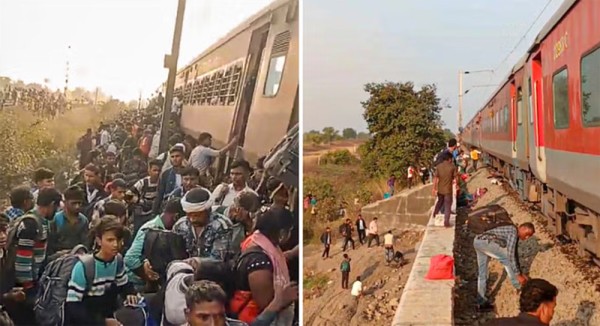 भारतको महाराष्ट्रमा रेलले किचेर तीन नेपालीसहित १३ जनाको मृत्यु