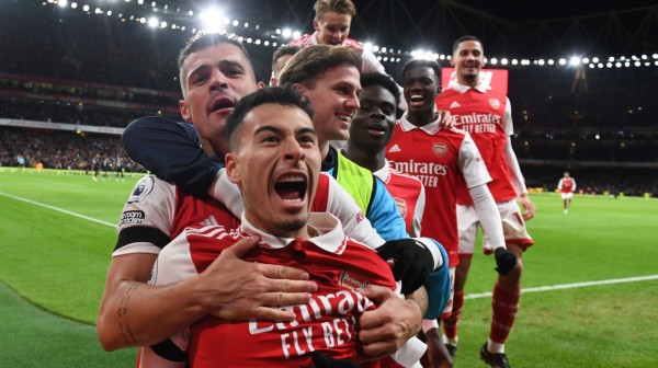 आर्सनललाई सात अंकको अग्रता