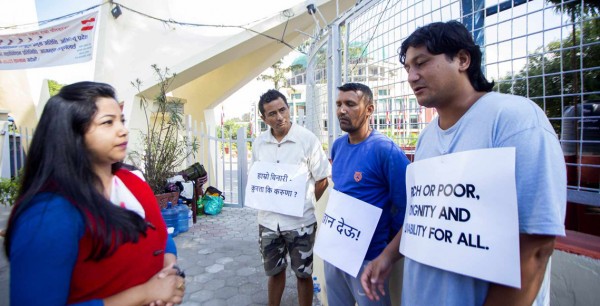 ईःलाई भेट्न पुगेकी उपमेयर डंगोललले वार्ता शुरु गरिन्